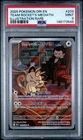 The Pokémon Company Team Rocket's Meowth Sv10 IR Holo 203/182 EN PSA 9