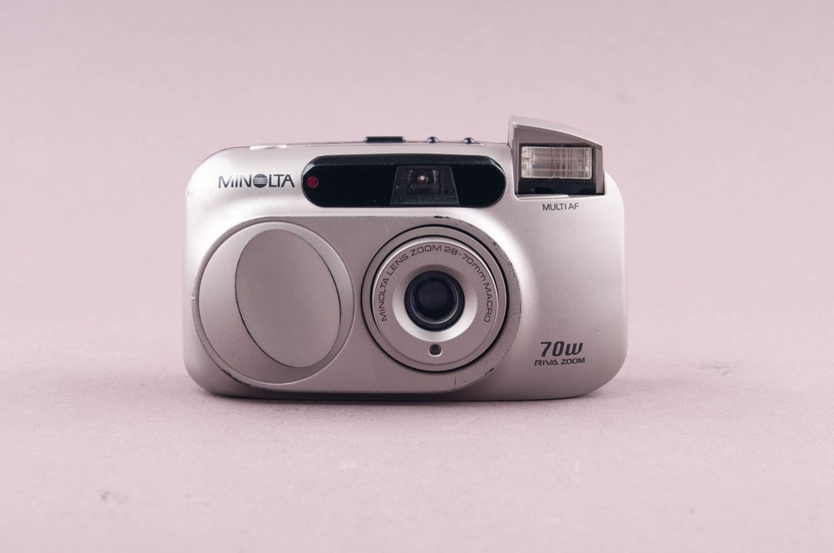 Minolta 70W Riva Zoom 35mm Point&Shoot Film Camera | eBay