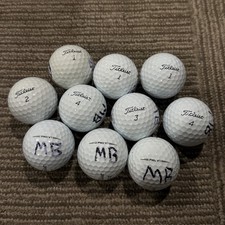 Titleist Pro V1 2019 Golf Balls - Near Mint - 10 Pack