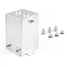 Tanque de sobretensión de combustible de aluminio universal 3L sistema de olla giratoria lata de captura de aceite montaje AN6
