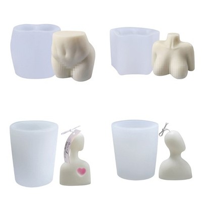 Human Body Silicone Mold Simple Fashion Aromatherapy Soap Mould