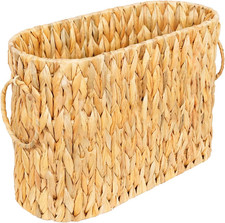 Large Toilet Paper Storage Basket, Wicker Toilet Paper Holder Basket for Bathroo
