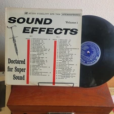 Sound Effects Volume 1 - 1960 - Audio Fidelity DFS 7006 Vinyl LP VG/VG!!!