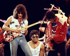Eddie Van Halen & Michael Jackson 8x10 Reprint