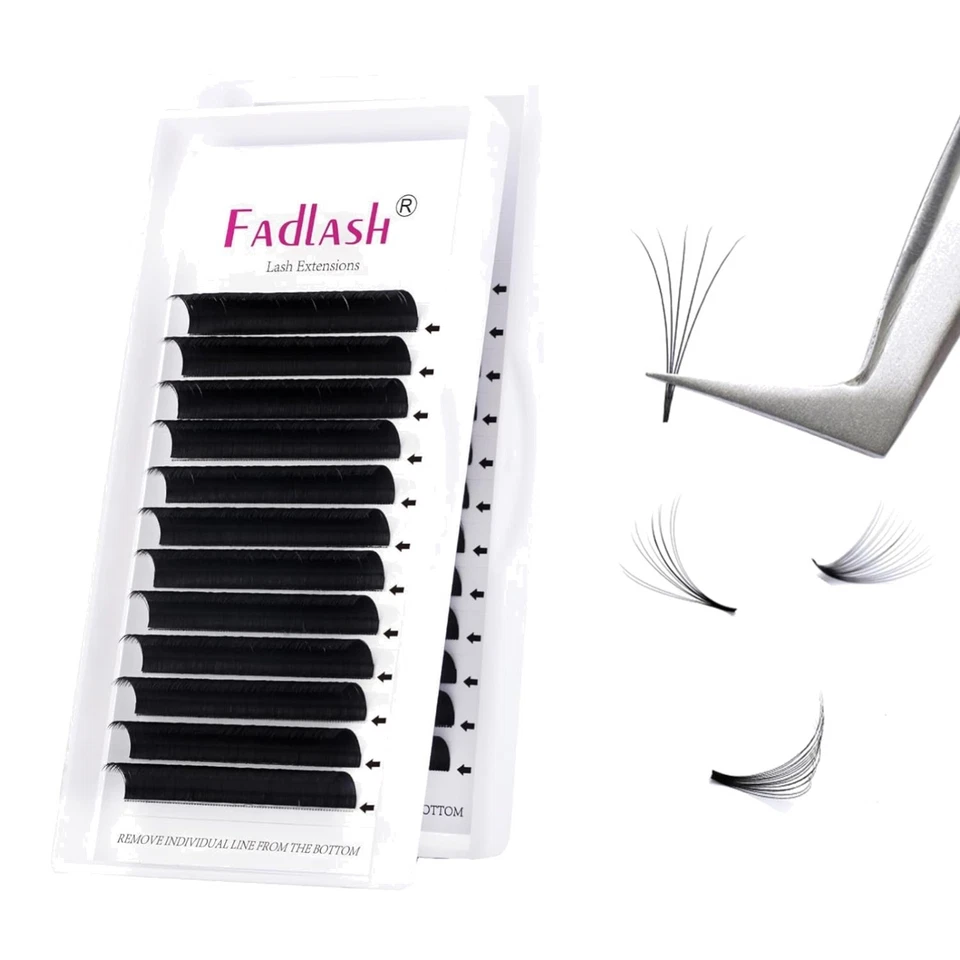 Künstliche Wimpern Verlängerung Volumen Lash Extensions 0,05mm