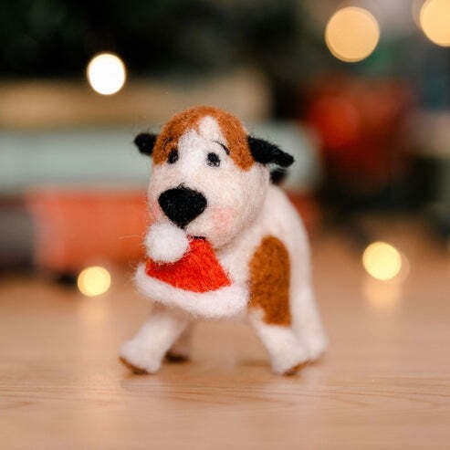 Santa Paws Puppy Needle Felting Kit