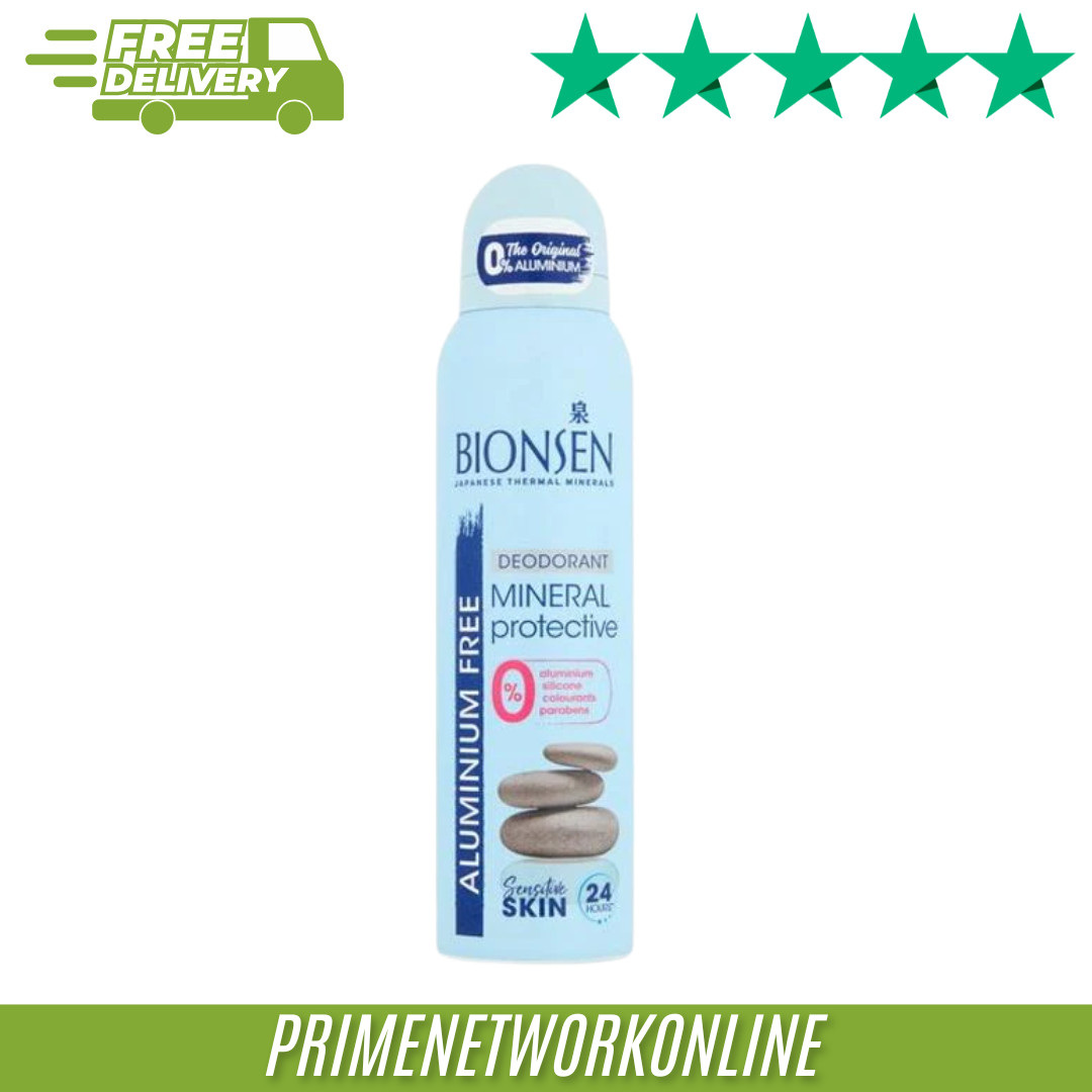 Bionsen Mineral Protective Deodorant Spray 150ml 100% ORIGINAL ⭐⭐⭐⭐⭐