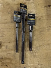 Evercraft 3/8” And 1/2” Drive Extensions Hand Tool Model 774-1476-1670-1675 New