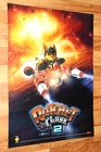 Ratchet & Clank Going Commando / Jak II 2 PS2 Very Rare Vintage Poster 80x57cm