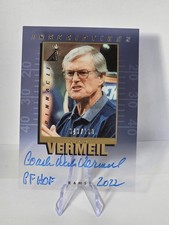 2022 Panini Contenders Pinnacle Inscriptions Dick Vermeil Autograph /100 Rams 