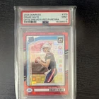 Panini 2024 Donruss Drake Maye Patriots #379 Rated Rookie Red Pandora PSA 9