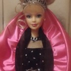 Barbie Happy Holidays Collector Edition 12in Doll Black Gown Pink Shawl Unopened — photo 3