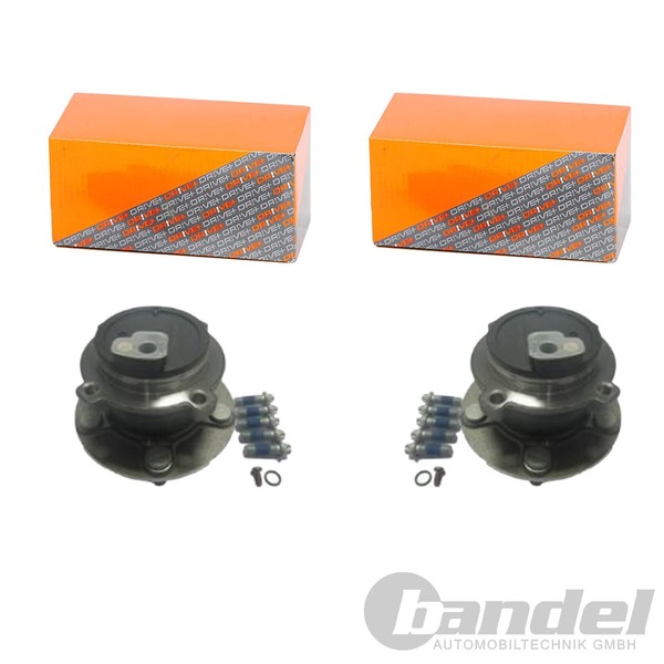 2X Dr!ve+ RADLAGER-SATZ Hinten Passend FÜR Ford C-MAX Focus Links+Rechts |-image