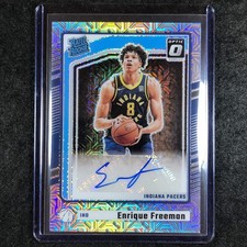 2024-25 Donruss Optic ENRIQUE FREEMAN Rated Rookie Base Auto Choice #341