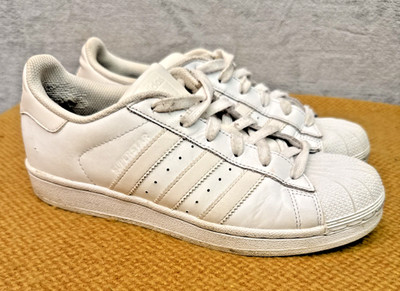 Adidas Originals Superstar 'Triple White' Sneaker 2015 - Größe UK 6 ~ PGD789006