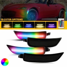 For Mazda Miata Mx5 2016-2022 4x Rgb Led Side Marker Lamps Na1j Series Oe Parts