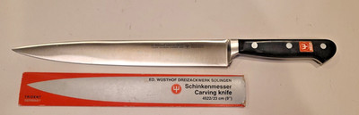 ED Wusthof Dreizack Classic 4522 23cm Carving Knife 9''