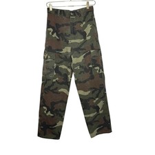Vintage Faded Glory Women's Camouflage Cargo Pants Size 4 Y2K Highrise