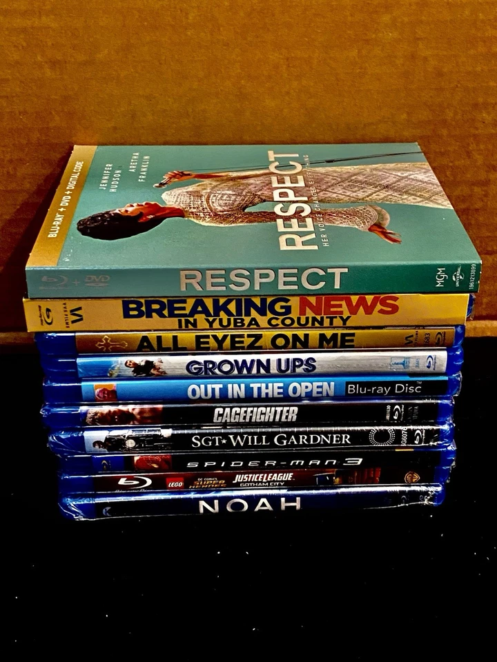 10 Blu-ray Lot! Biopics / Action / Marvel Superheroes NEW / SEALED *RARE OOP* - Image 3 of 4