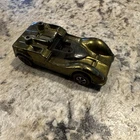 Hot Wheels Redlines Chaparral 2G Diecast Car Gold Black 1:64 Mattel 1968