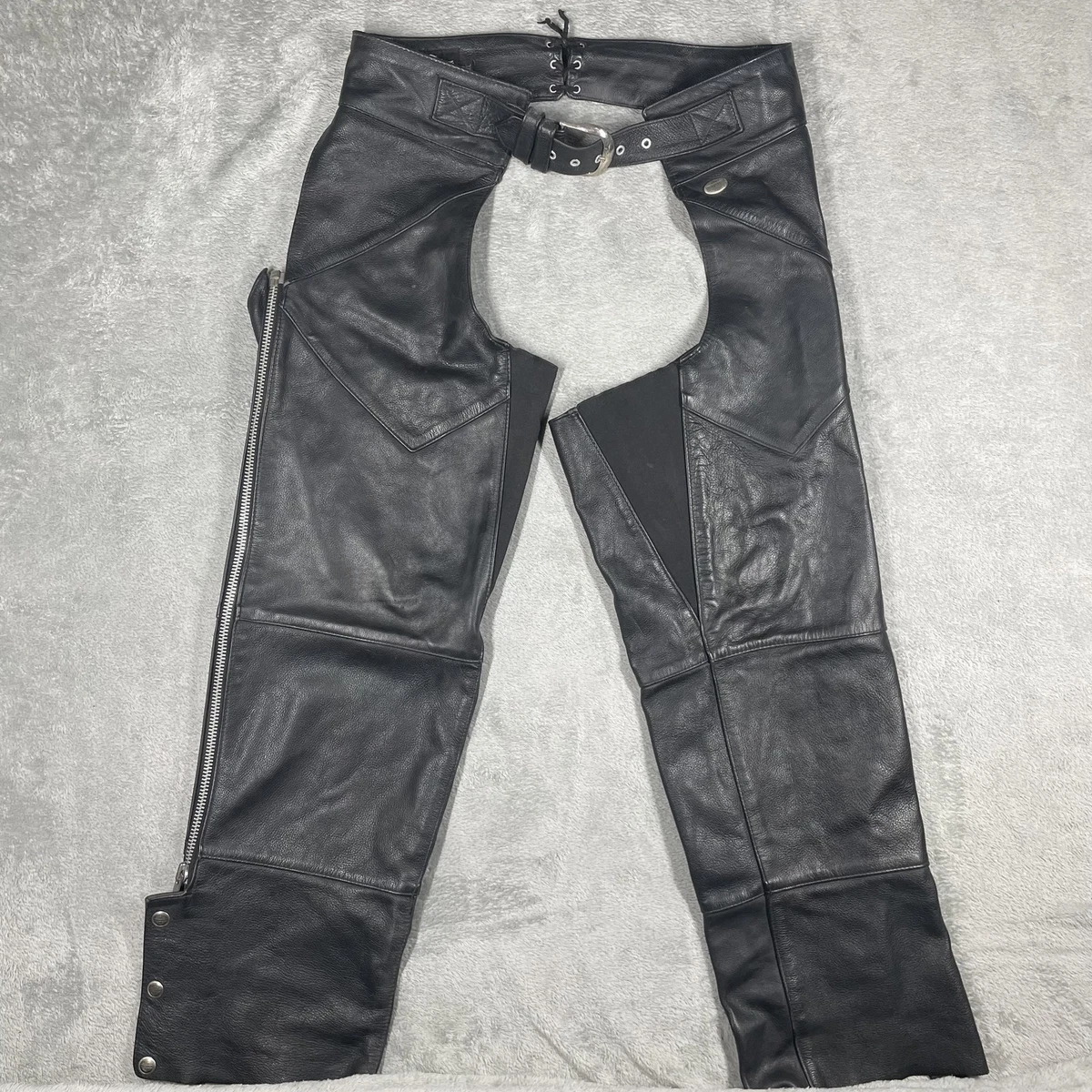 Harley-Davidson Black Leather Pants for Women for sale | eBay