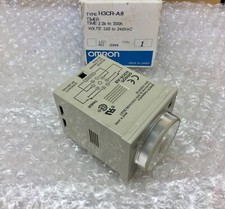 OMRON H3CR-A8-AC100-240 SOLID STATE TIMER 1.2 SECONDS-300 HOUR NEW IN BOX