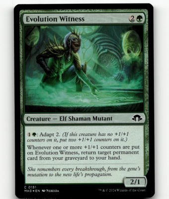 FOIL - MTG Evolution Witness #151 - Modern Horizons 3 | eBay