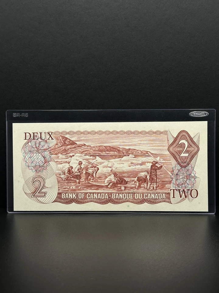 1973-$2 DOLLARS BILL BANK OF CANADA STAR NOTE Very Nice Piece For Your C  - Image 2 of 2