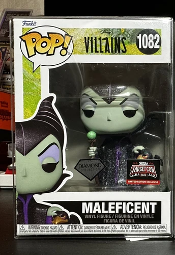 Funko Pop Disney Villains Maleficent Diamond TargetCon 2023 Exclusive #1082