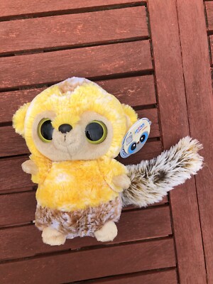 Brandneu YooHoo And Friends Roodee Affe 8 Zoll Plüschtier Stofftier (K70)