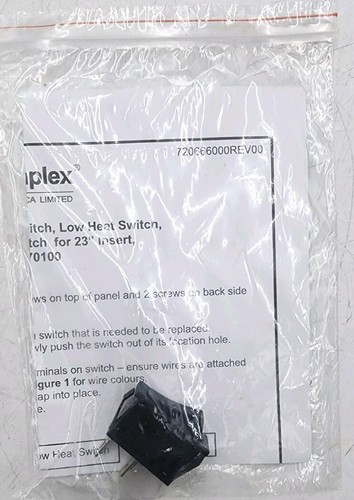 Dimplex 2800090100RP 3 Switch Replacement Kit Compact Stove 120V OEM/Genuine - Picture 3 of 7