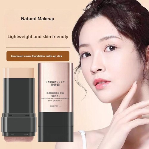 Eraser Foundation Stick Natural Coverage Double-ended Concealer Makeup - Picture 7 of 25