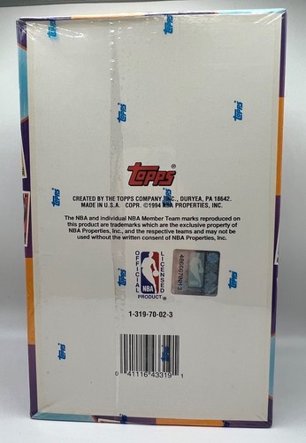 1993-4 Topps Basketball Series 1 and 2 Look For (Gold Cards) . HOBBY 72 Packs - Picture 3 of 6