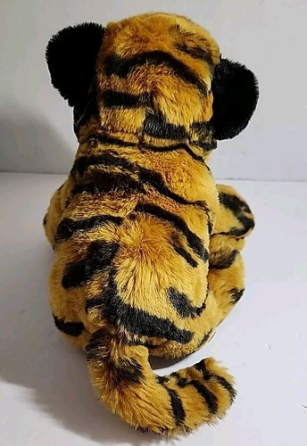 Animal Alley Tiger Cat Cub Plush 9 in Stuffed Toy Multi Colored - Picture 3 of 6