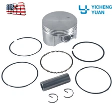 68mm Flat Top Piston Kit STD Bore For 196cc Chinese Clone & Honda GX160 GX200