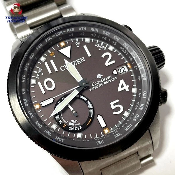 Citizen Watch PROMASTER LAND Series Eco Drive GPS F150 CC3064 86E