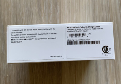 Apple Air Pods 2 箱あり Original Apple Airpods 2 , Pro 2nd , 3rd, Airpods 4 EMPTY