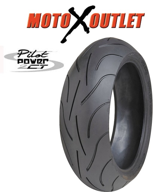 Michelin Pilot Power 2CT 180 55 17 Back Motorcycle Tire 180/55ZR17 Rear