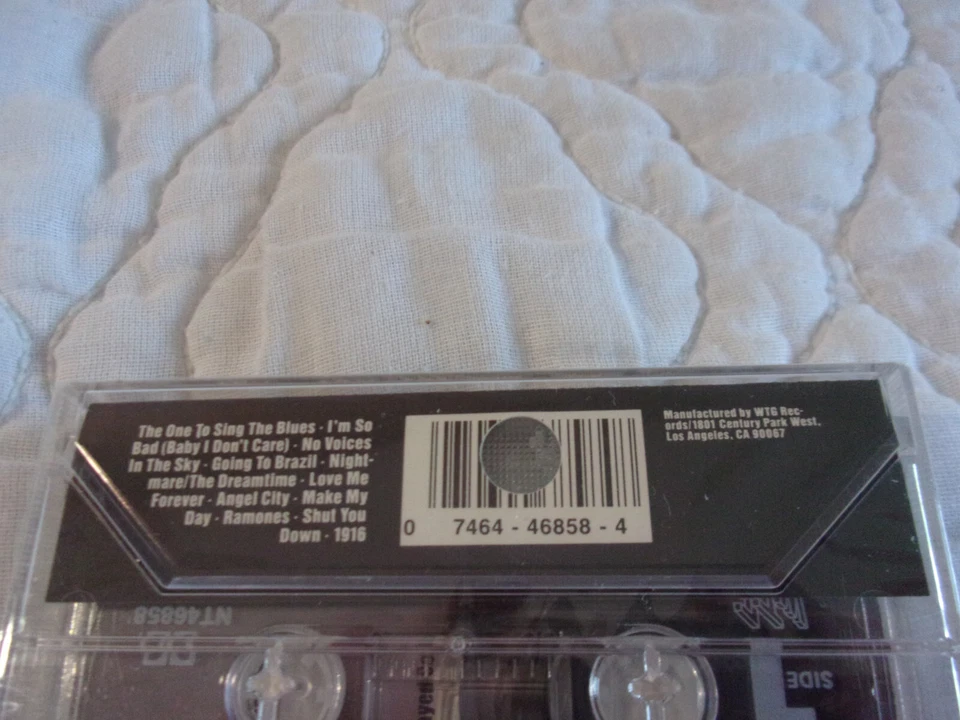 MOTORHEAD 1916 CASSETTE NEW SEALED 1991 HEAVY METAL LEMMY I'M SO BAD + RAMONES - Image 4 of 4