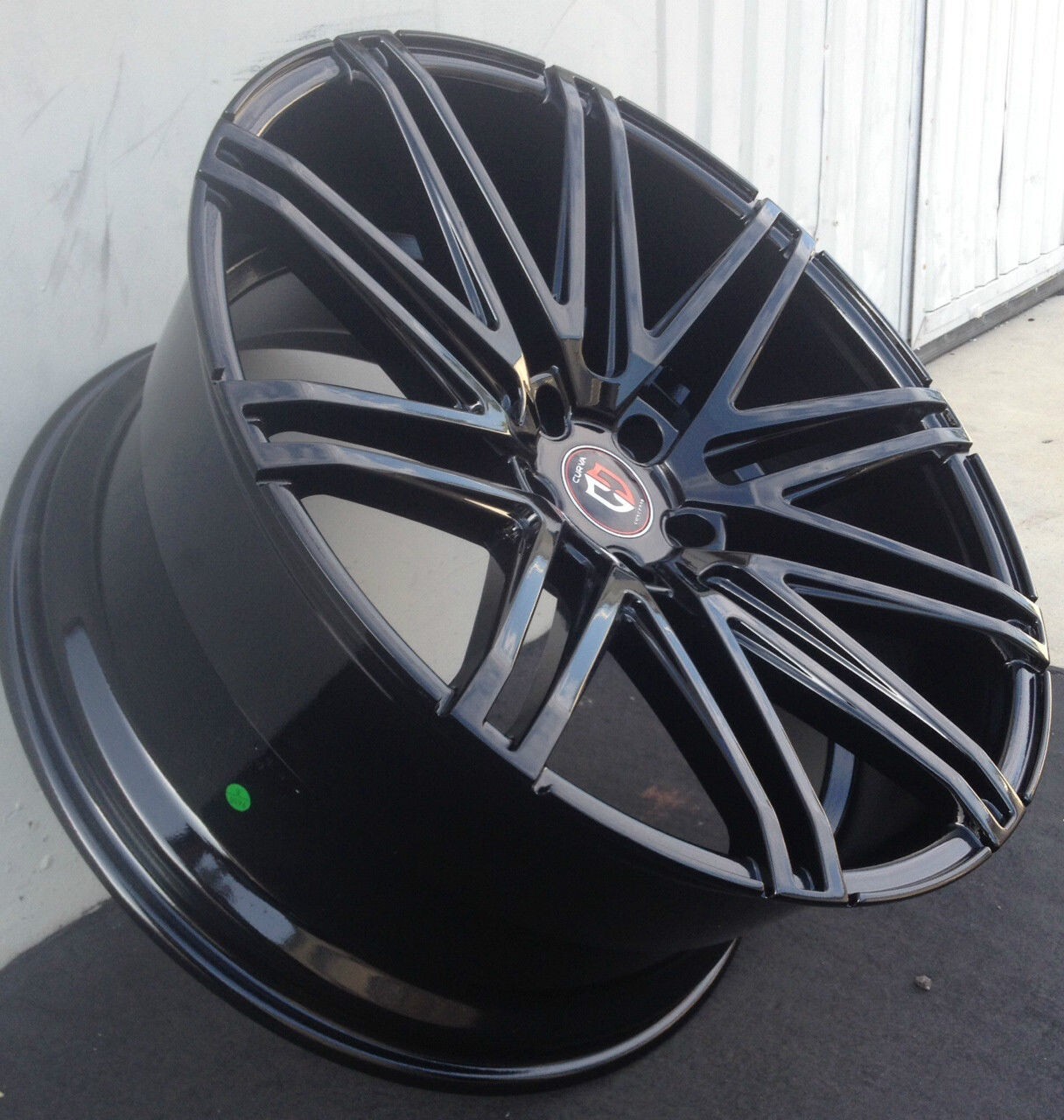 22" Curva C48 Black Wheels for Porsche Panamera Cayenne Bentley Mulsanne