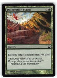 Desecration Plague 120/165 Foil Journey Into Nyx Magic: The Gathering
