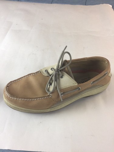 Eye Boat Shoe Tan Beige 0799023 