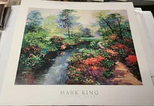 1996 AZALEA PARK BY MARK KING PRINT