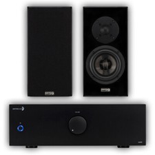 ⭐dayton Gloss Black Opal1 And 2 X 200 Watt  Stereo Power Amplifier Bundle⭐