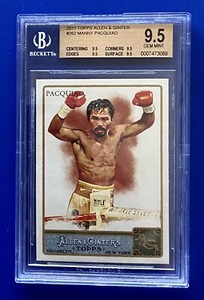 Manny Pacquioa 2011 Topps Allen and Ginter #262 Beckett 9.5 