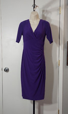 Lauren Ralph Lauren Women's Beautiful Purple Dress, Size 4