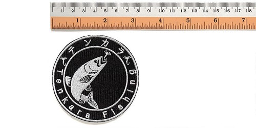 Tenkara line management system Soft Silicone S1 line winder Y + iron-on Patch - Picture 12 of 12