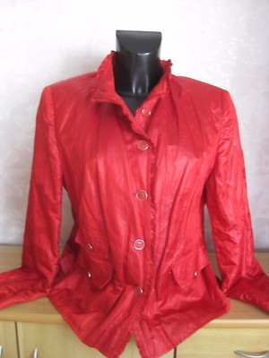 Neu ''Luca di Firenze'' Damen Designer Jacke Blaser Crash -Optik  Glanz  Gr.44 