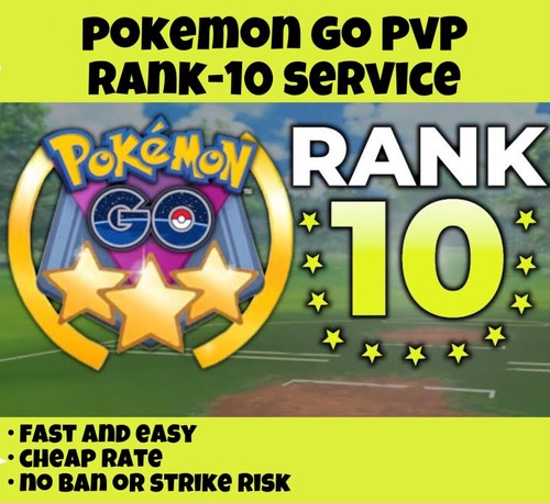 Hit Rank 10 In Pokemon Go Battle League Pvp Read Description Ebay Hit Rank 10 In Pokemon Go Battle League Pvp Read Description Ebay