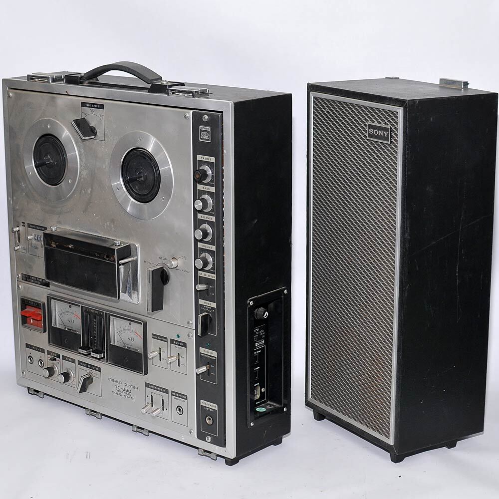 Magnetophone A Bandes Sony Tc 630 Vintage Annee 1970